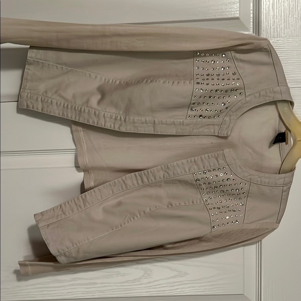Chico's Black Label Elegant Cream Jacket